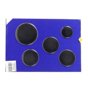 Cooktop Burner Cap Set (black) W11205294