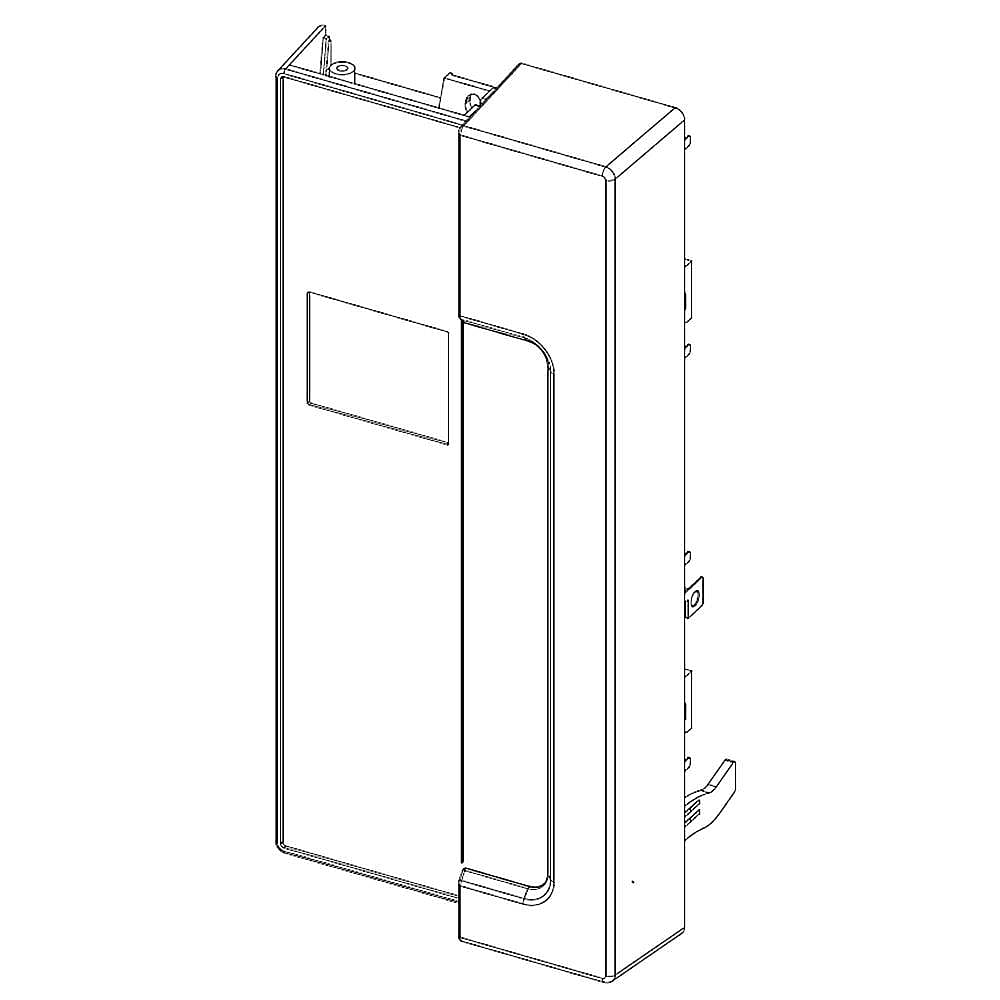 Part #w11206891, Control Panel, Right (Stainless) / 13.00 x 6.00 x 3.00