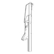 Range Control Panel End Cap, Left (white) for Maytag MGR8700DB3 - Part W11219365