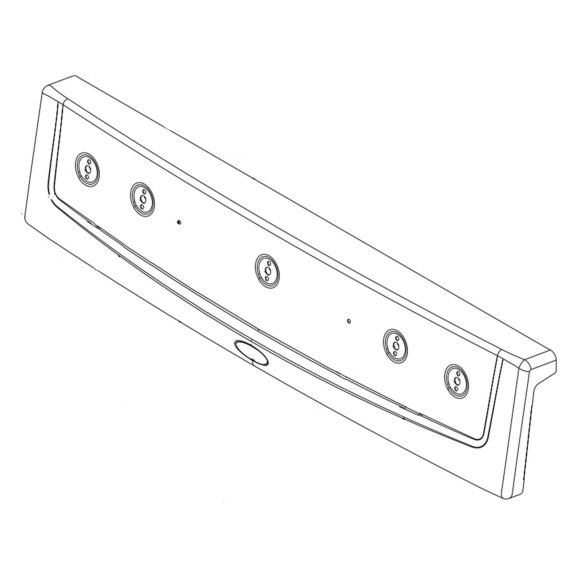 Photo of Part #w11219378, Control Panel | 35.25 x 9.50 x 5.75 from Repair Parts Direct