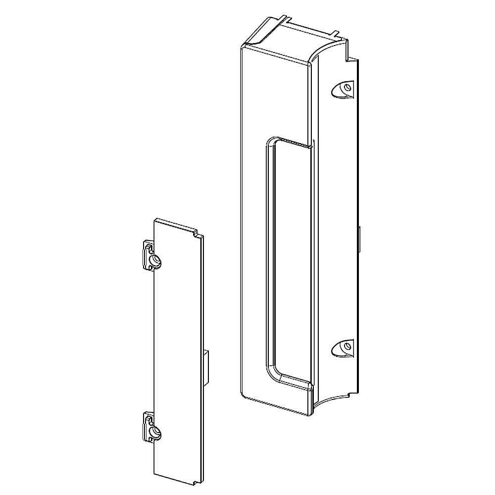 CONTROL PANEL, LEFT (STAINLESS)