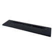 Range Storage Drawer Front Panel (black) for Whirlpool YWEE510S0FB0 - Part W11230490
