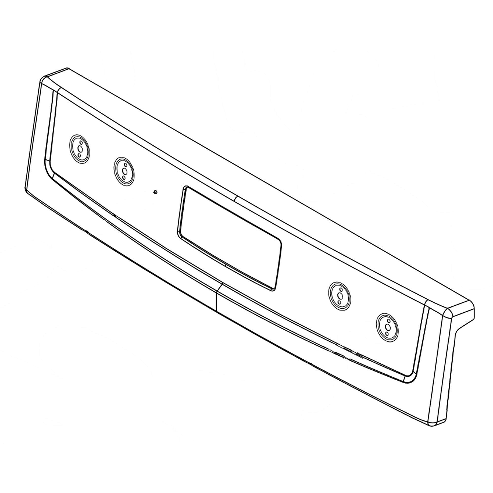 Photo of GE Part #w11231943, Ran Control Panel | 30.75 x 8.50 x 3.75 from Repair Parts Direct