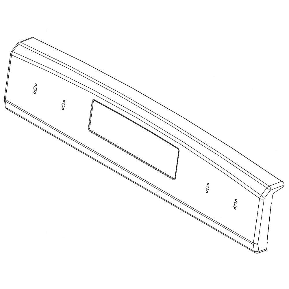 Part #w11231949, Range Control Panel (Black) / 30.50 x 8.50 x 3.75