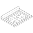 Range Main Top (stainless) for KitchenAid KGRS308BSS1 - Part W11241183