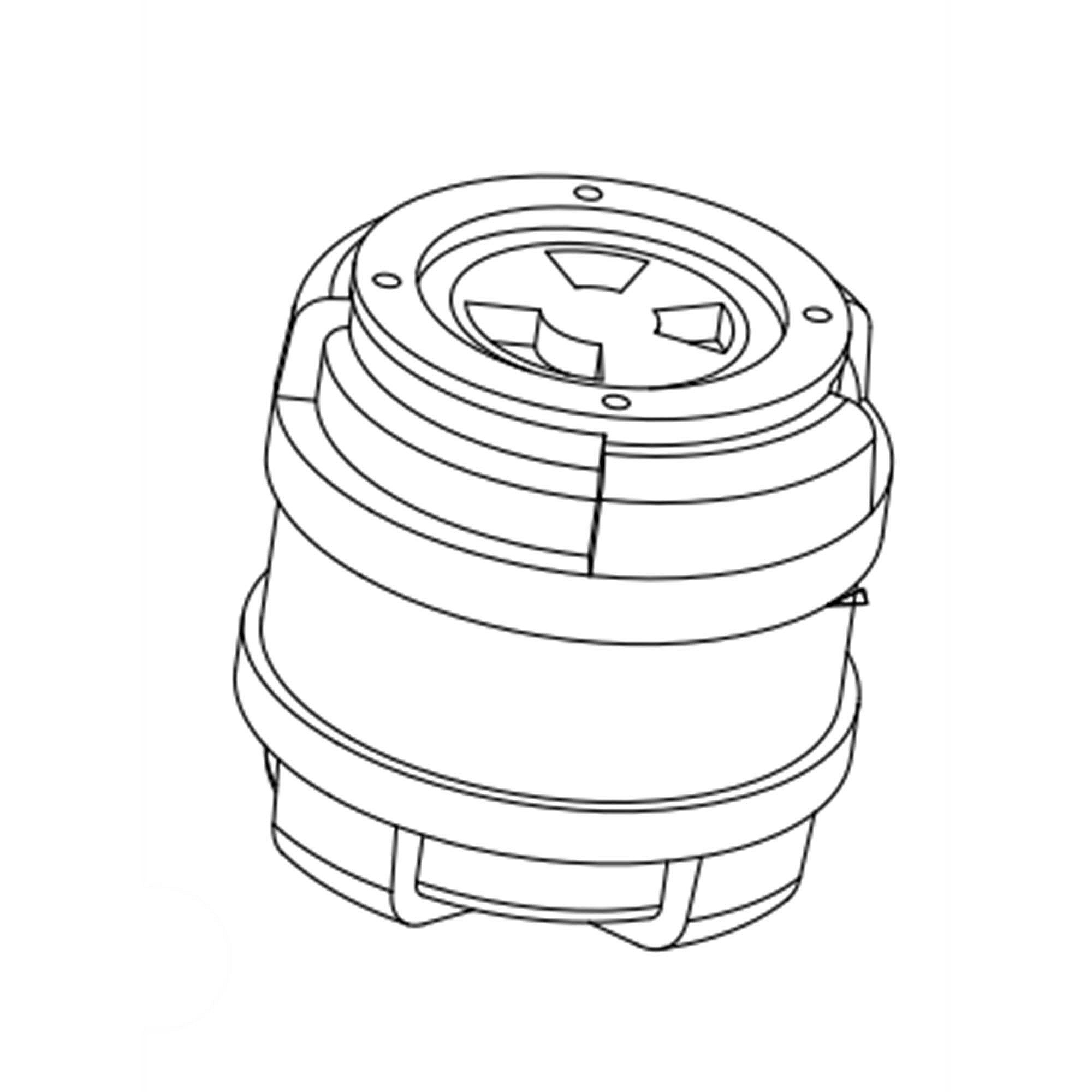 Part #w11246397, Blower Fan / 4.50 x 4.25 x 9.50