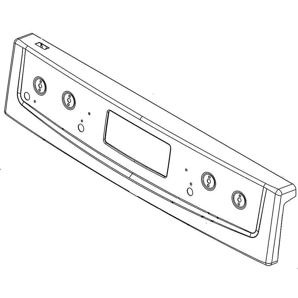 Photo of GE Part #w11247340, Ran Control Panel | 30.75 x 8.50 x 4.00 from Repair Parts Direct