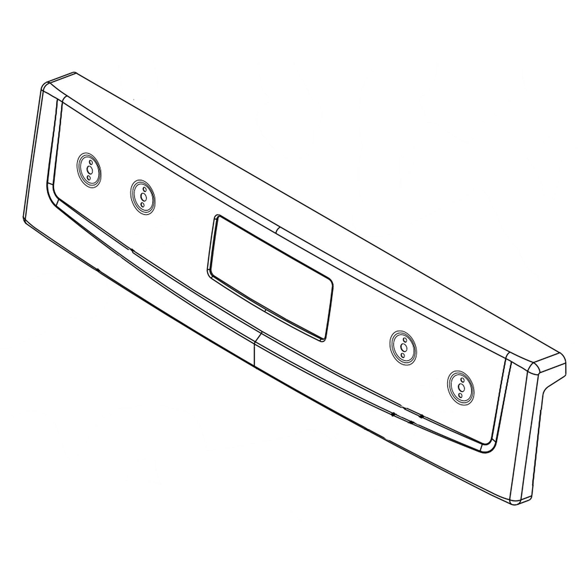 Photo of GE Part #w11251222, Ran Control Panel | 30.75 x 8.50 x 4.00 from Repair Parts Direct