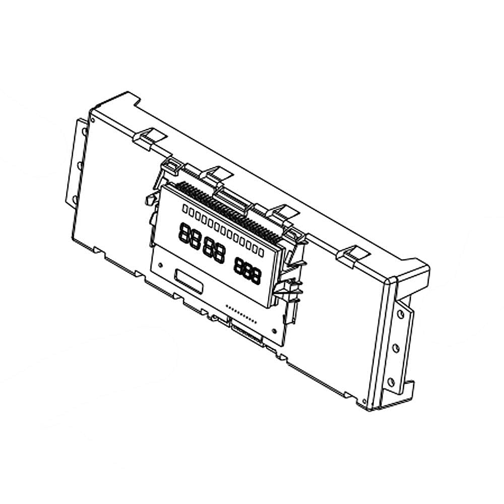 Part #w11258612, Range Oven Control Board (White) / 7.50 x 5.15 x 2.25