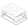 Cooktop Main Top for KitchenAid KCES550HBL00 - Part W11259505
