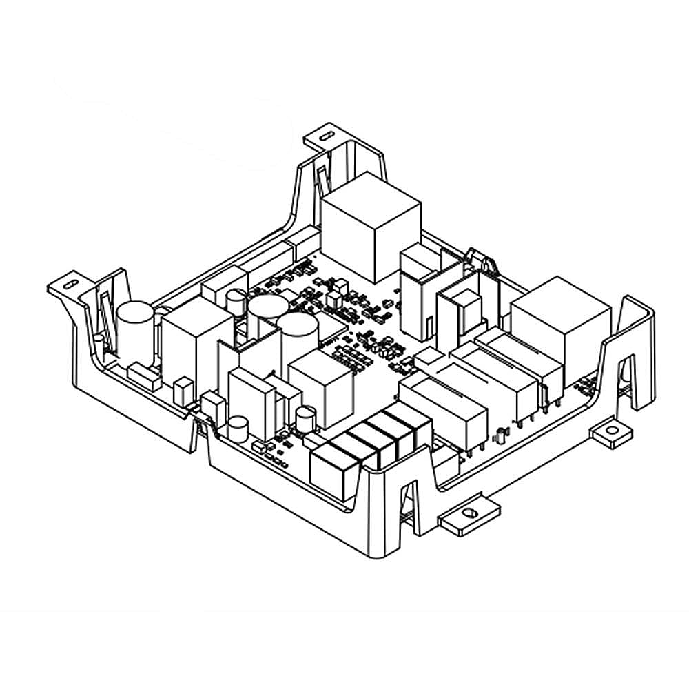 Part #w11261167, Whirlpool Wall Oven Upper Oven Control Board (Replaces W11200665, W11253187) / 10.50 x 7.50 x 3.25
