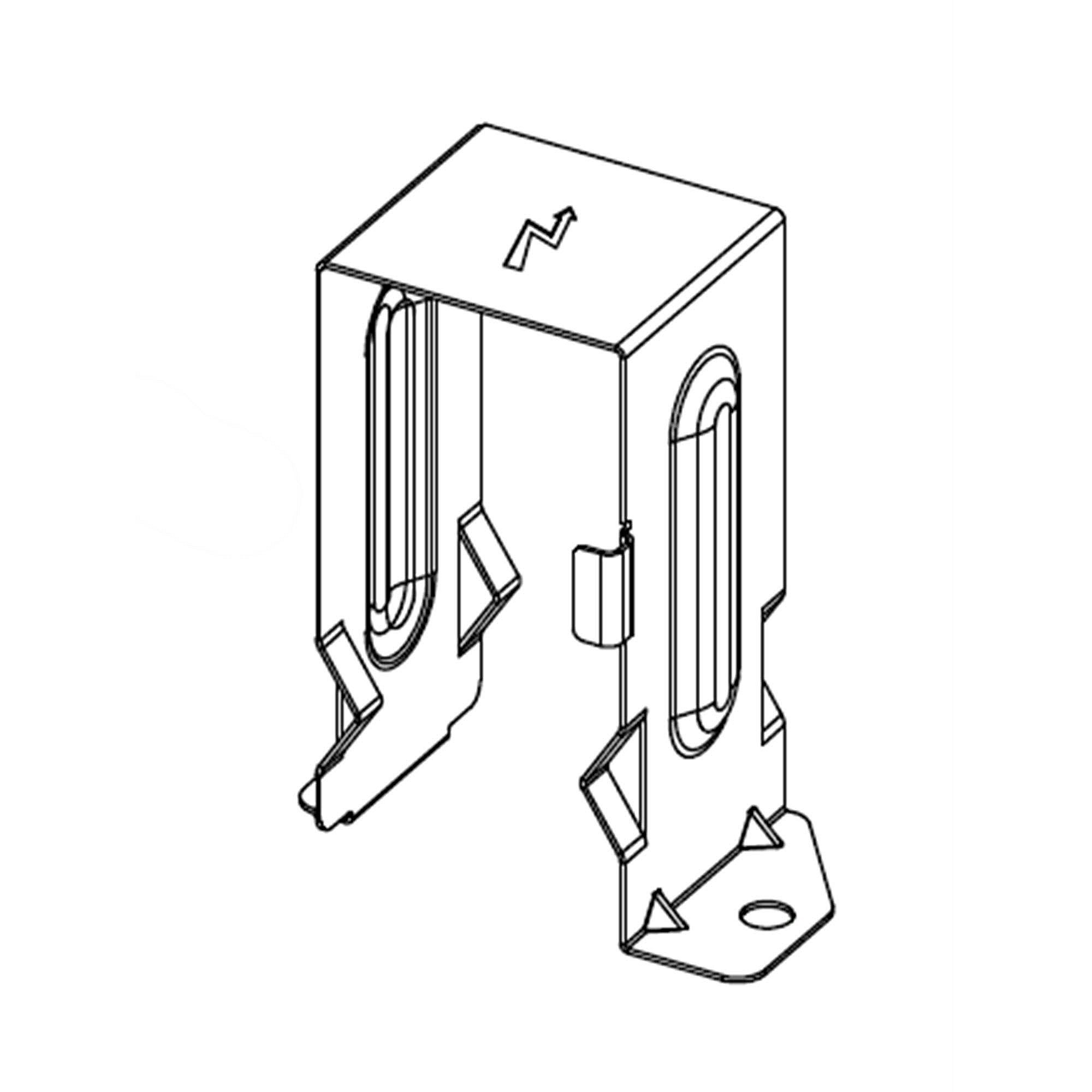 Part #w11265233, Capacitor Bracket / 24.00 x 12.00 x 12.00