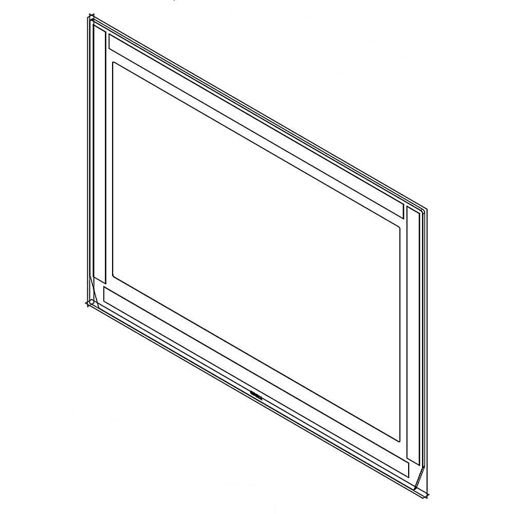 Part #w11295340, Wall Oven Door Inner Glass / 27.50 x 31.00 x 1.98