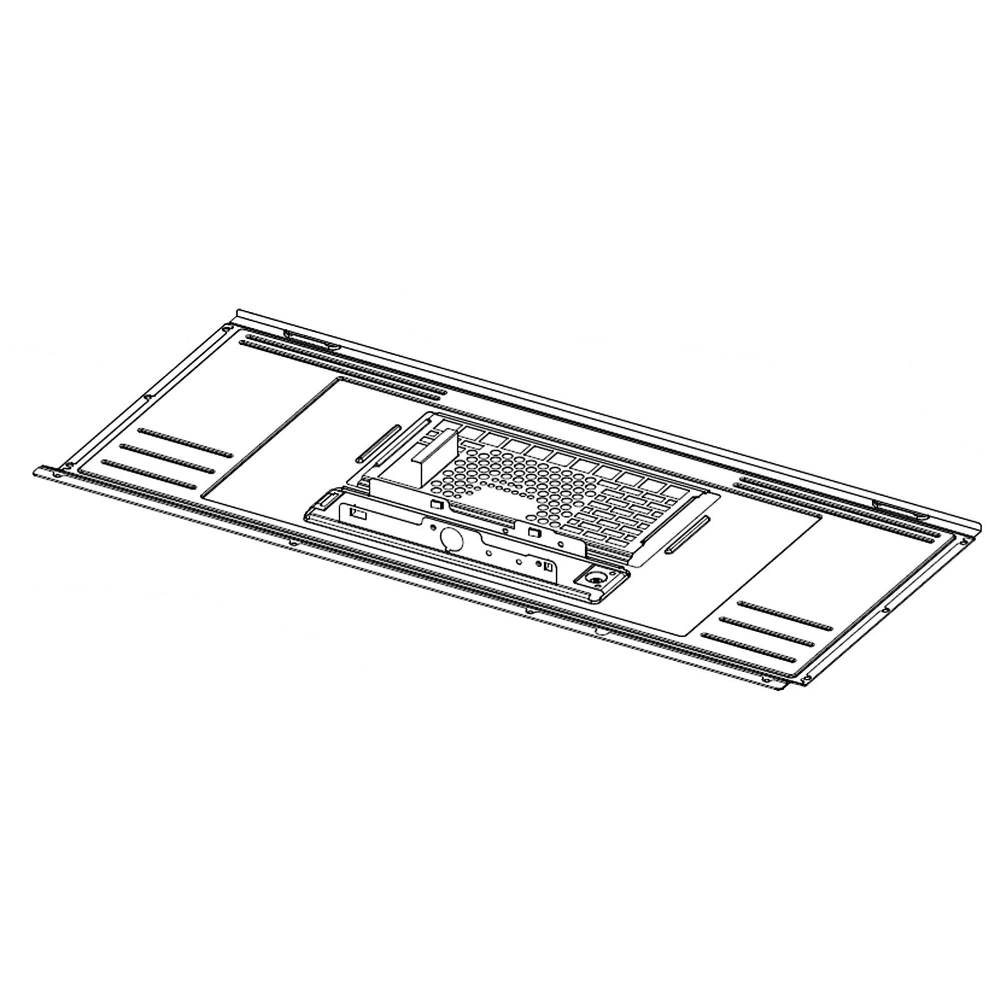 Part #w11295401, Microwave Base Plate / 30.25 x 17.50 x 1.75