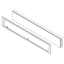 Wall Oven Control Panel and Overlay (Black)