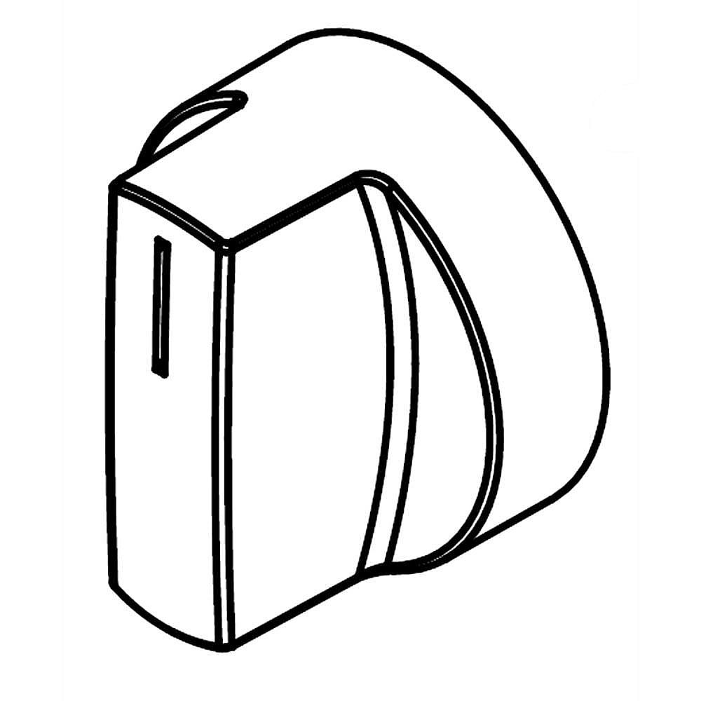 Part #w11596839, Knob, df Mode | 2.00 x 3.00 x 2.50