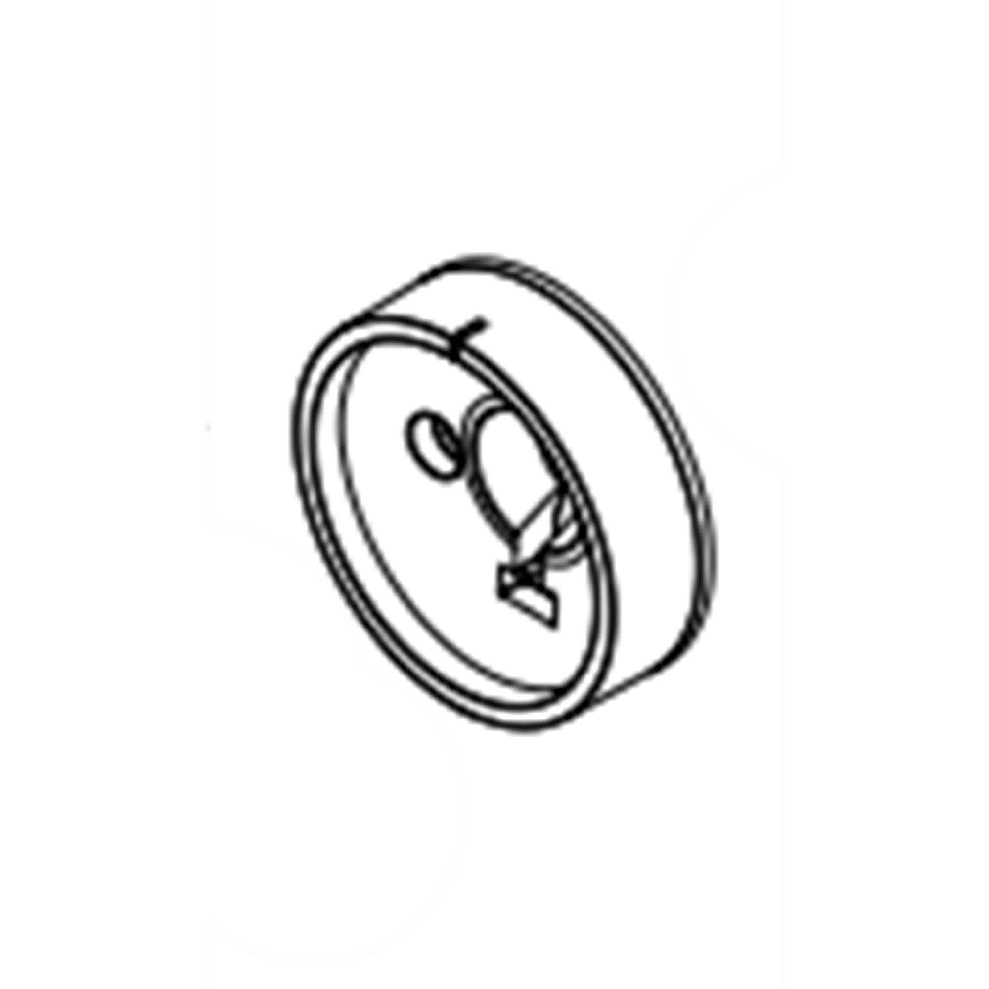 Part #w11317889, Bezel-Knob (Replaces W11090284) / 3.00 x 3.00 x 1.00