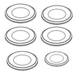 Range Surface Burner Cap for Jenn-Air JDRP436HL01 - Part W11319224