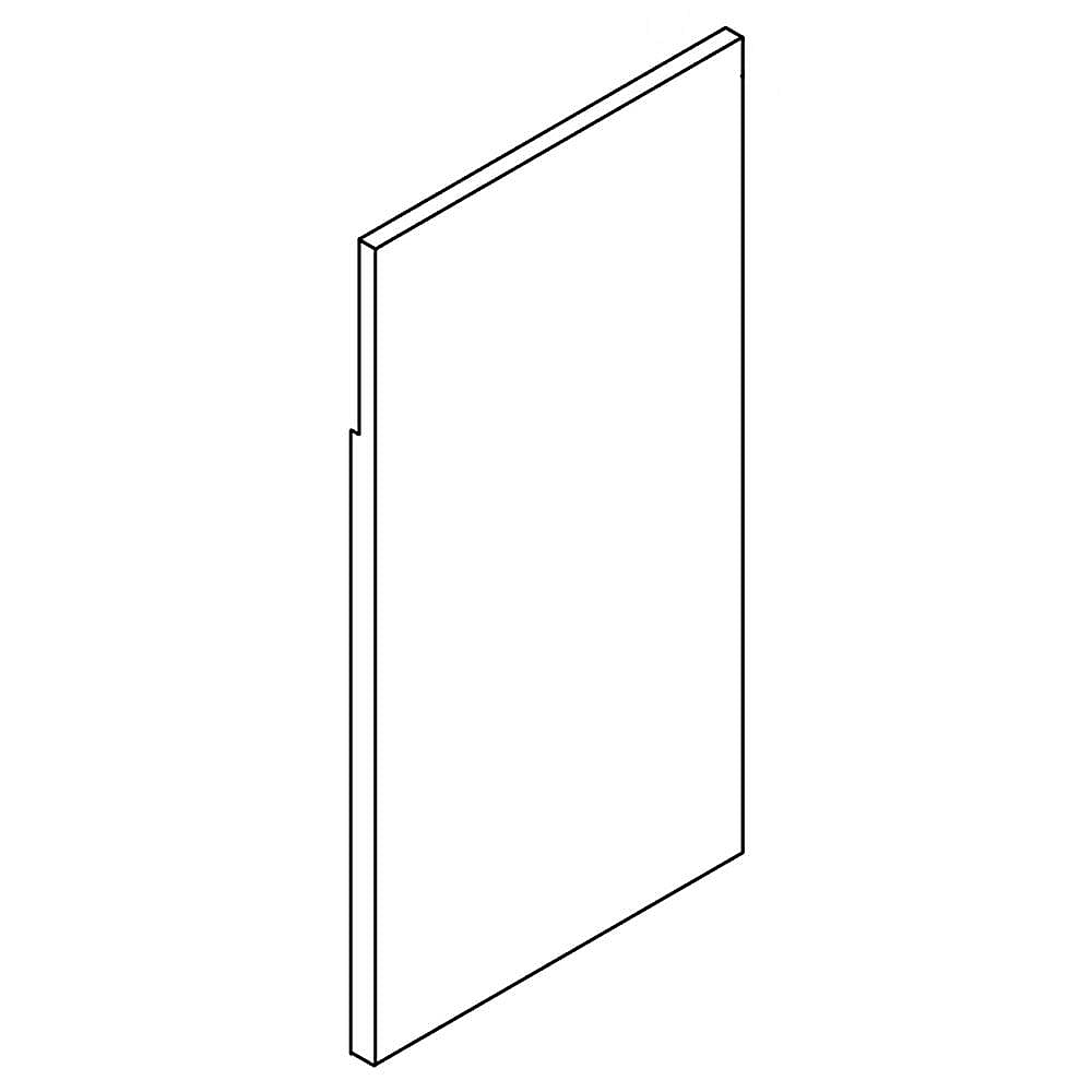 Part #w11333303, Range Side Panel, Right / 41.50 x 27.00 x 3.00