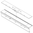 Range Control Panel Assembly (stainless) for Whirlpool WEGA25H0HZ0 - Part W11339753
