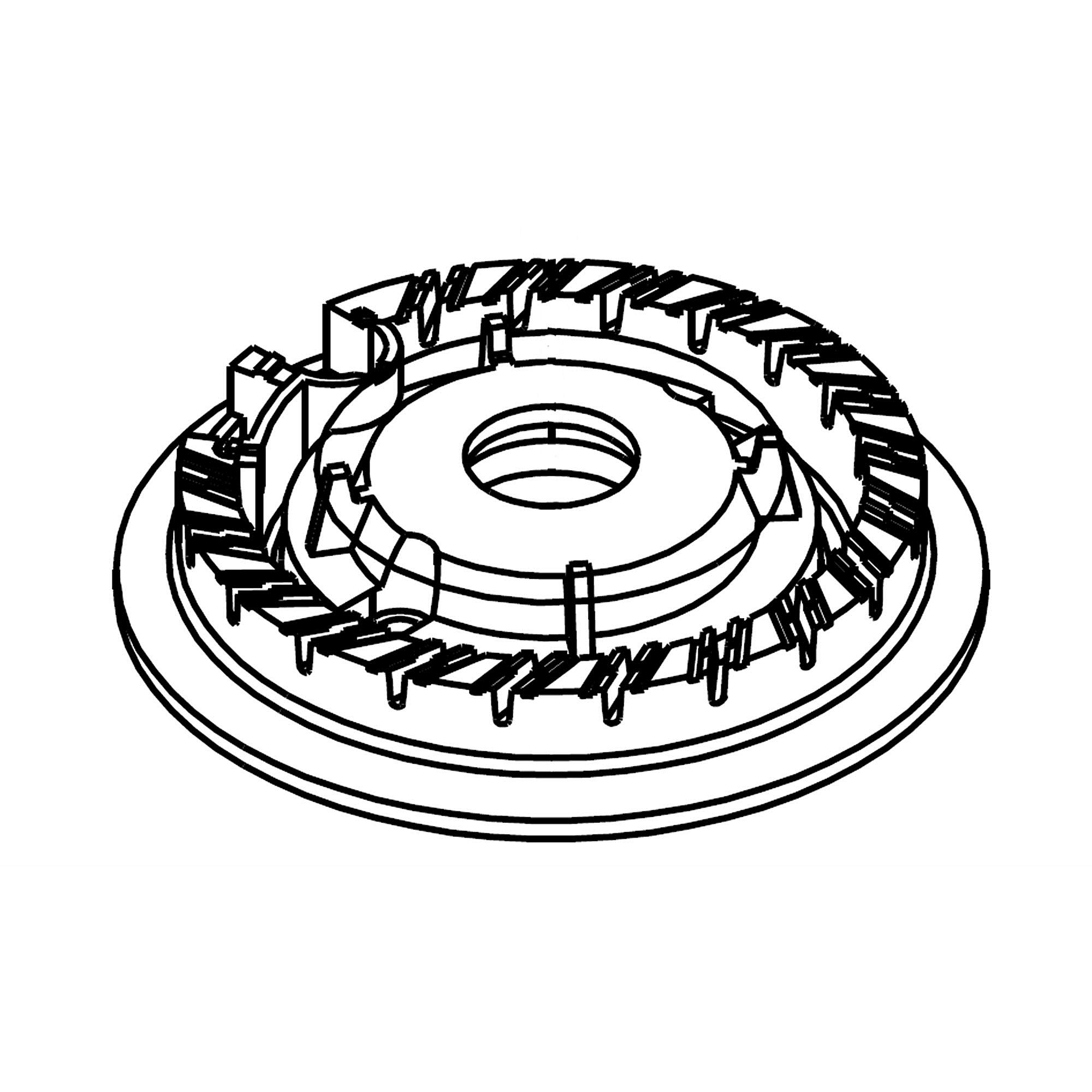 Part #w11344746, Burnr-Head / 9.75 x 5.25 x 0.01