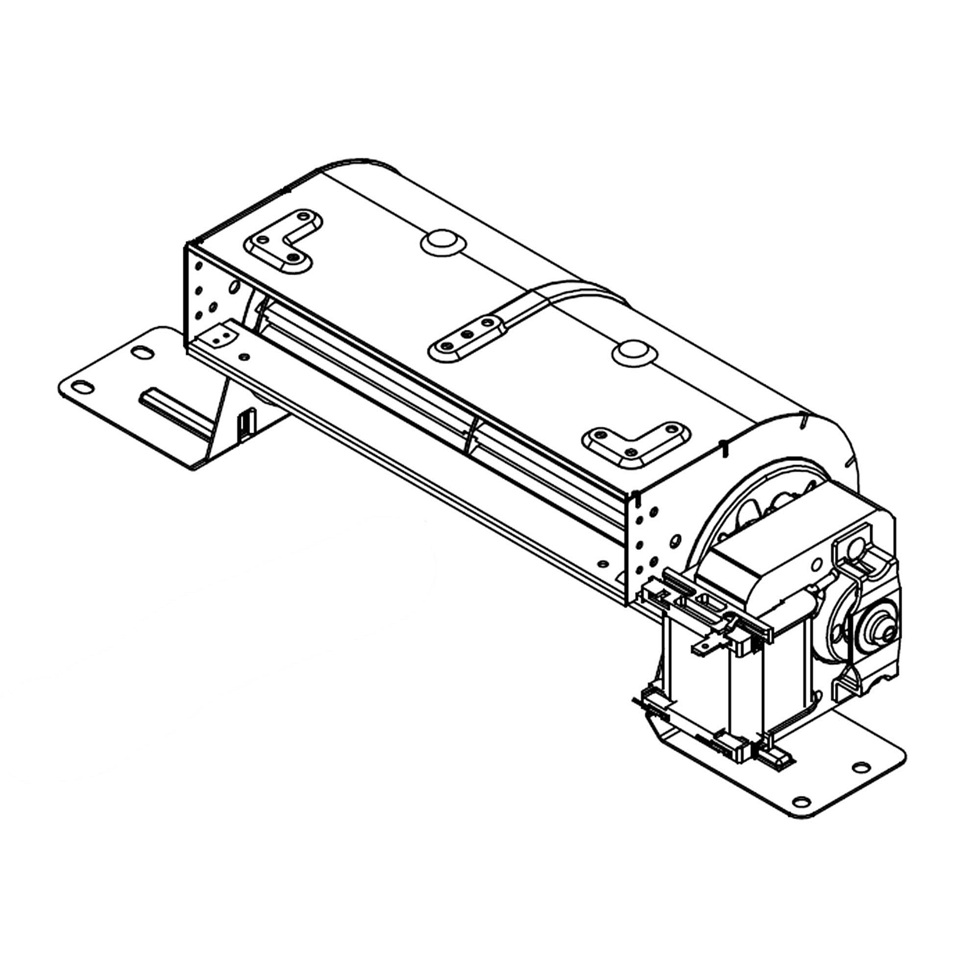 Part #w11347859, Blower / 12.25 x 4.00 x 4.00