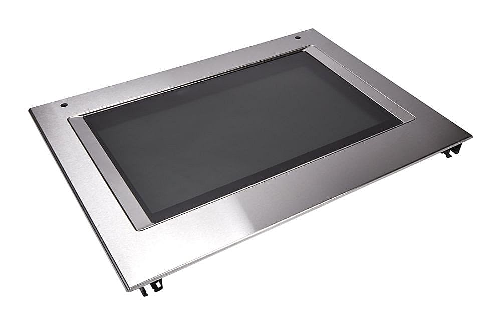 Part #w11354870, Wall Oven Door Outer Panel Assembly (Stainless) (Replaces W10771242, W11318279) / 40.00 x 30.00 x 7.00