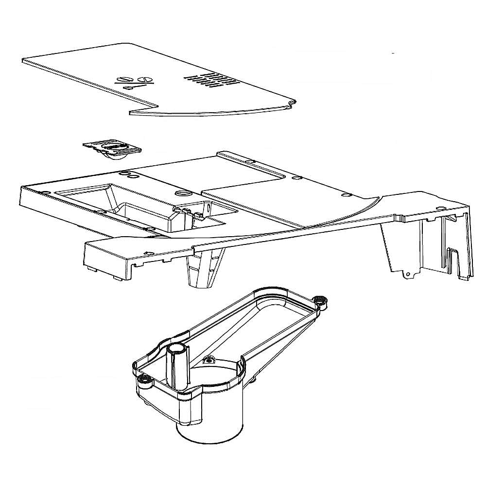 Jenn-Air Part #w11363094, Cover | 21.50 x 17.00 x 6.00