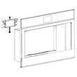 Frame for Jenn-Air JJB6424HM0 - Part W11363625