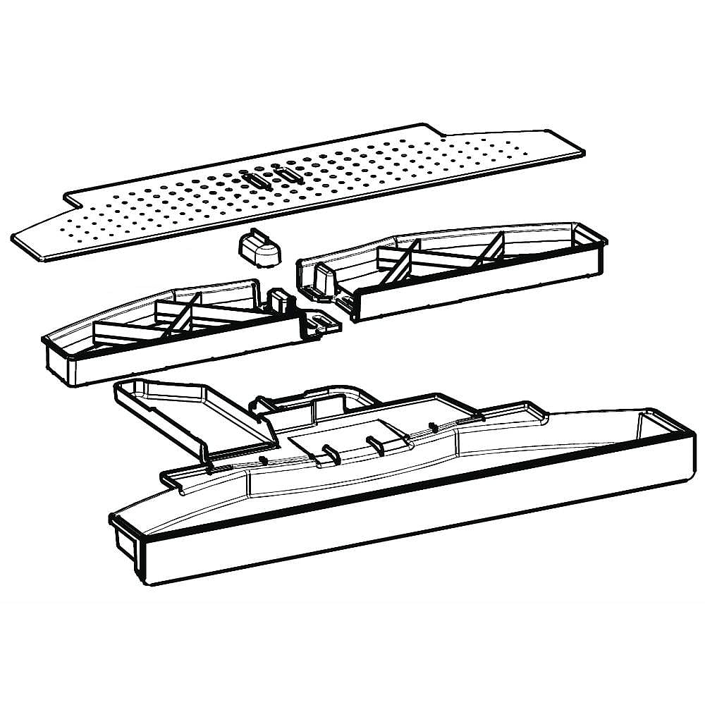 Jenn-Air Part #w11363627, Pan | 20.50 x 12.00 x 1.75