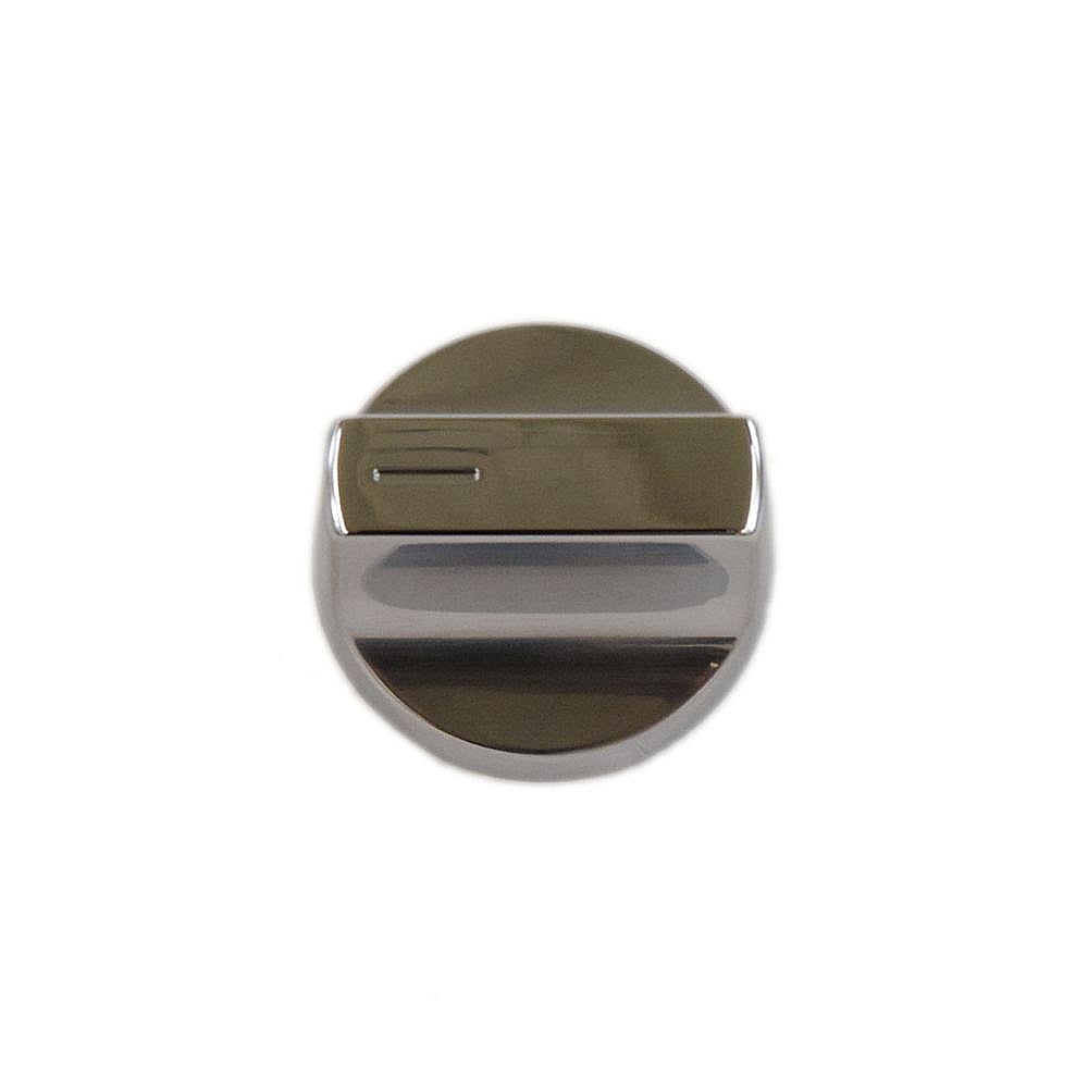 Part #w11366438, Cooktop Burner Knob (Stainless) (Replaces W11084623) / 2.00 x 2.00 x 2.00