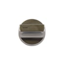 Cooktop Burner Knob (stainless) (replaces W11084623) W11366438