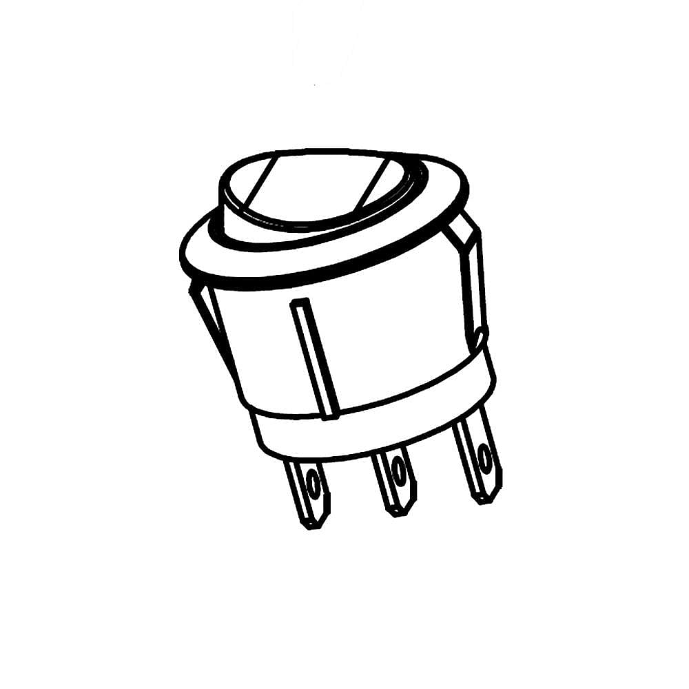 Whirlpool Part #w11369105, Rocker Switc | 1.00 x 0.75 x 0.75