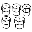 Range Lp Conversion Kit for Amana AGR5330BAS3 - Part W11379310