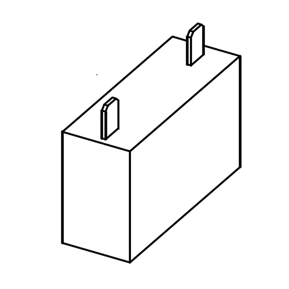 Part #w11405832, Capacitor, Hood Motor / 1.50 x 1.75 x 1.75