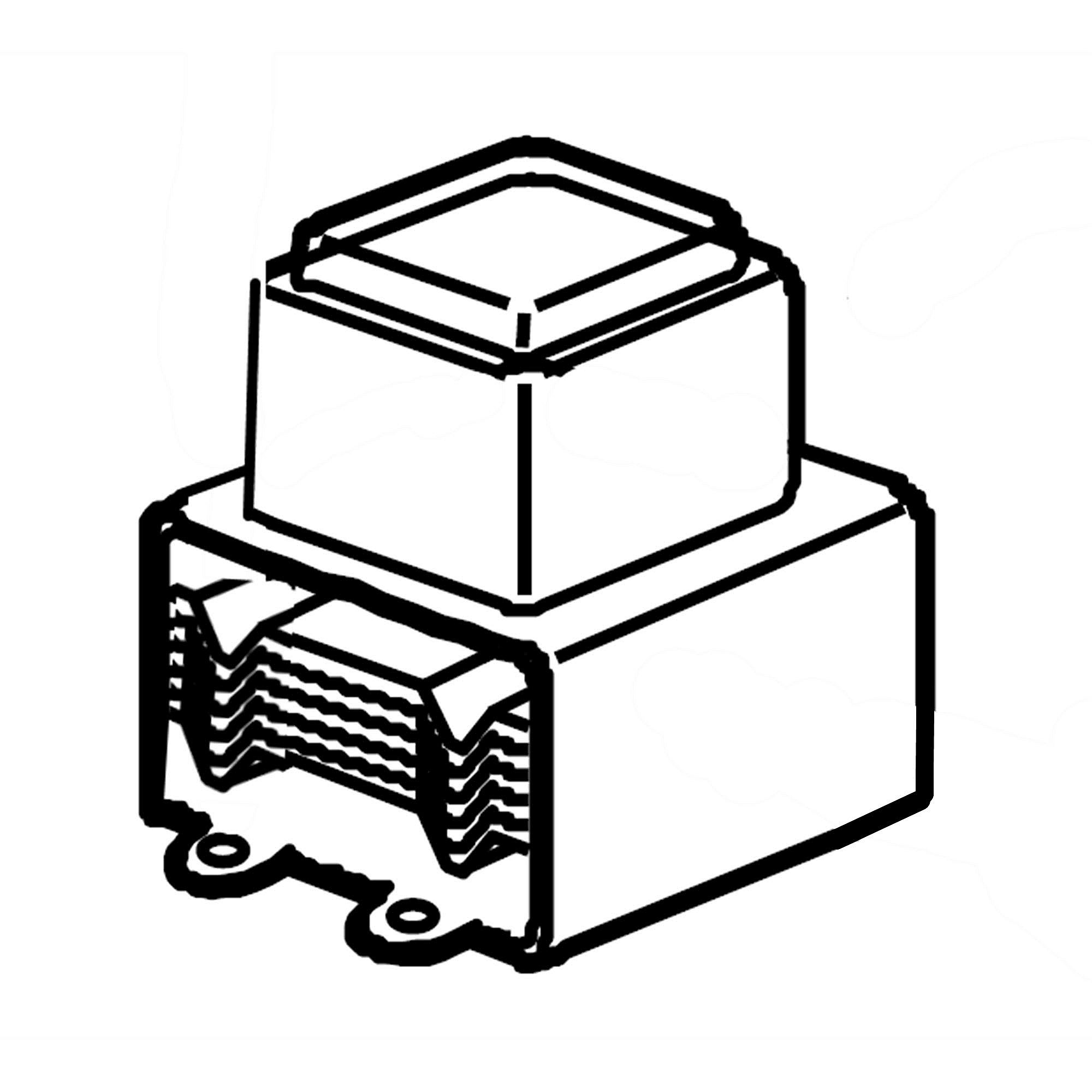 Part #w11409822, Magnetron 2M / 7.50 x 7.50 x 7.75