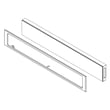 Wall Oven Control Panel Assembly (stainless) for Whirlpool WOD77EC0HS00 - Part W11428578