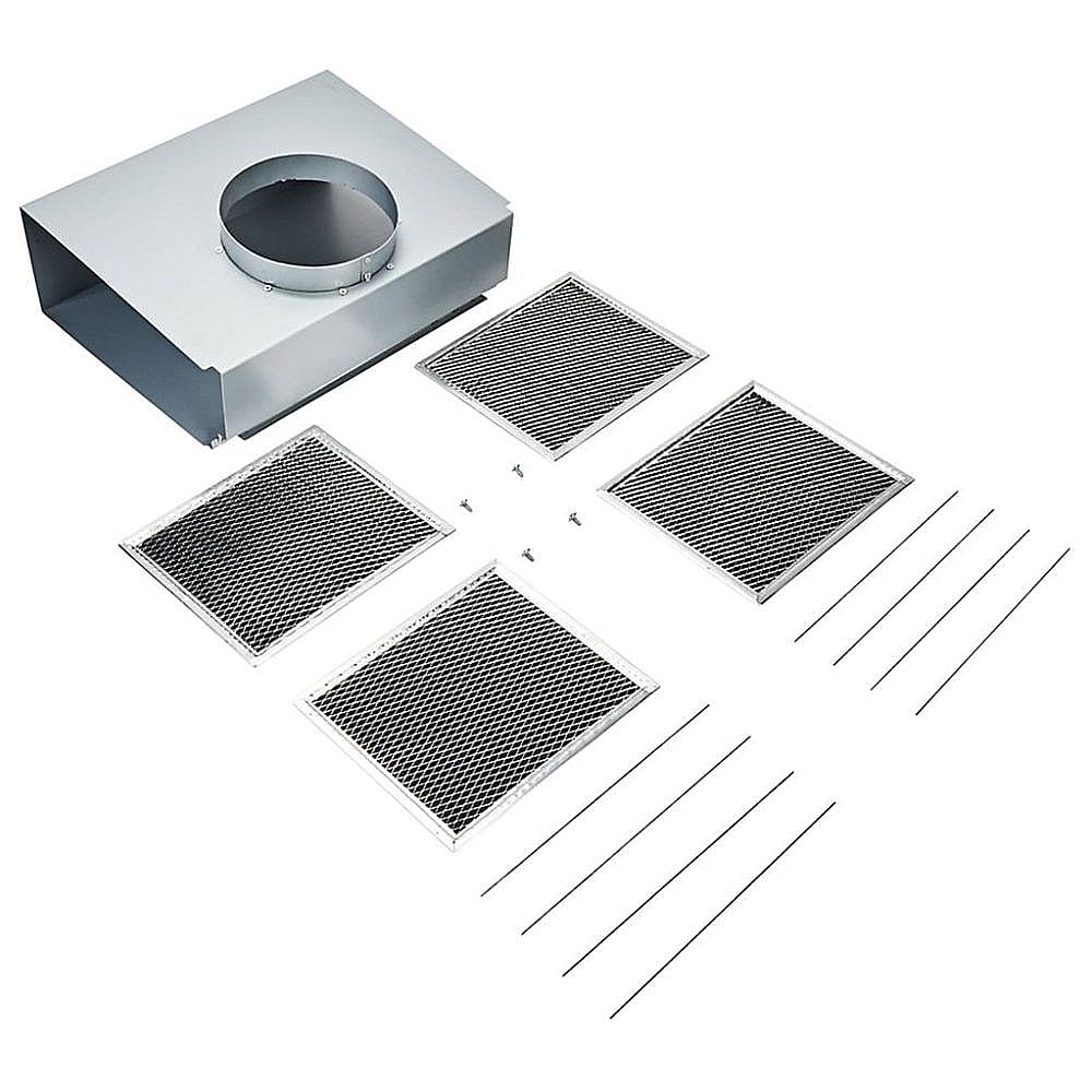 Part #w11430925, Range Hood Recirculation Kit (Replaces W10692908) / 14.38 x 10.00 x 12.00