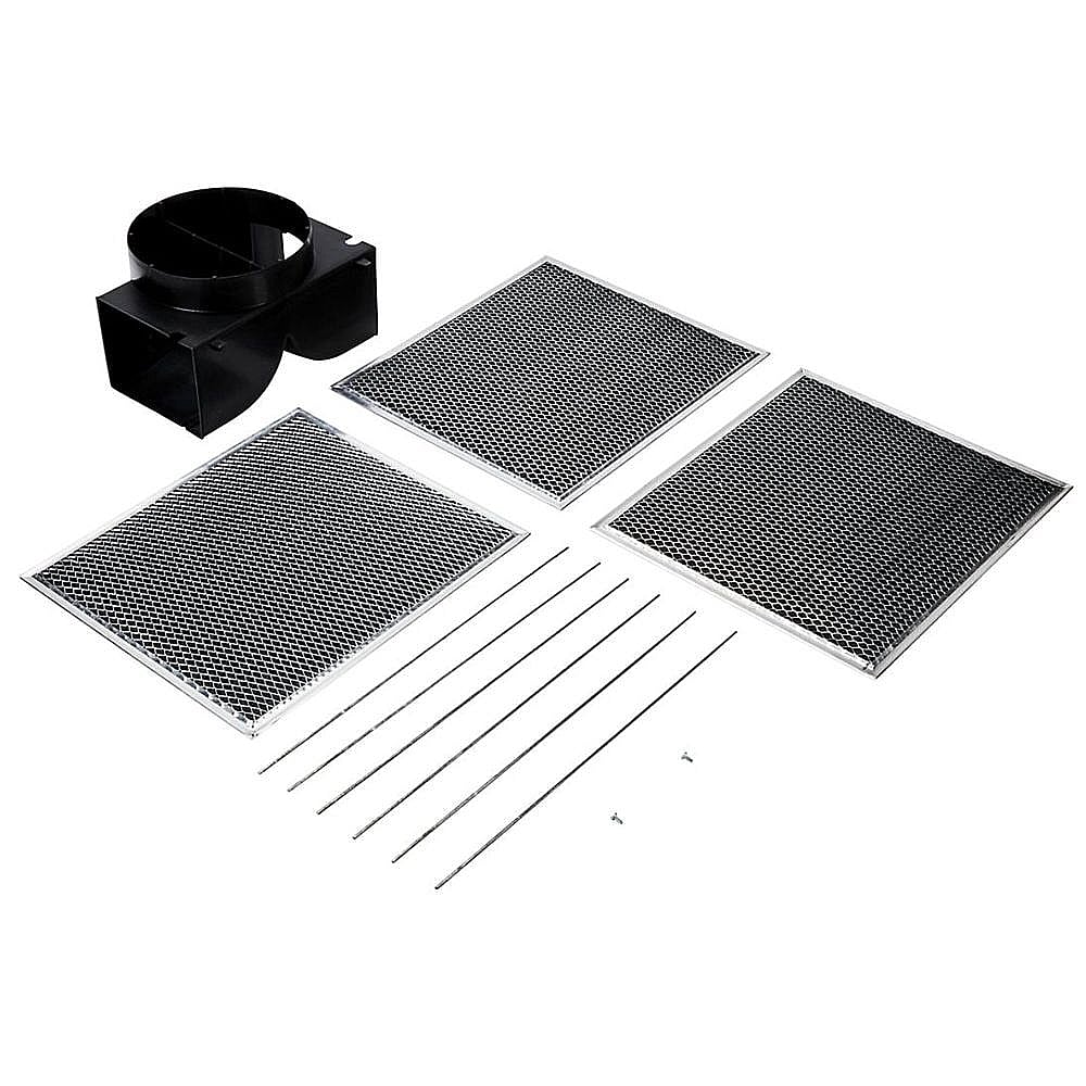 Part #w11430940, Range Hood Recirculation Kit (Replaces W10349327) / 11.50 x 13.75 x 8.75