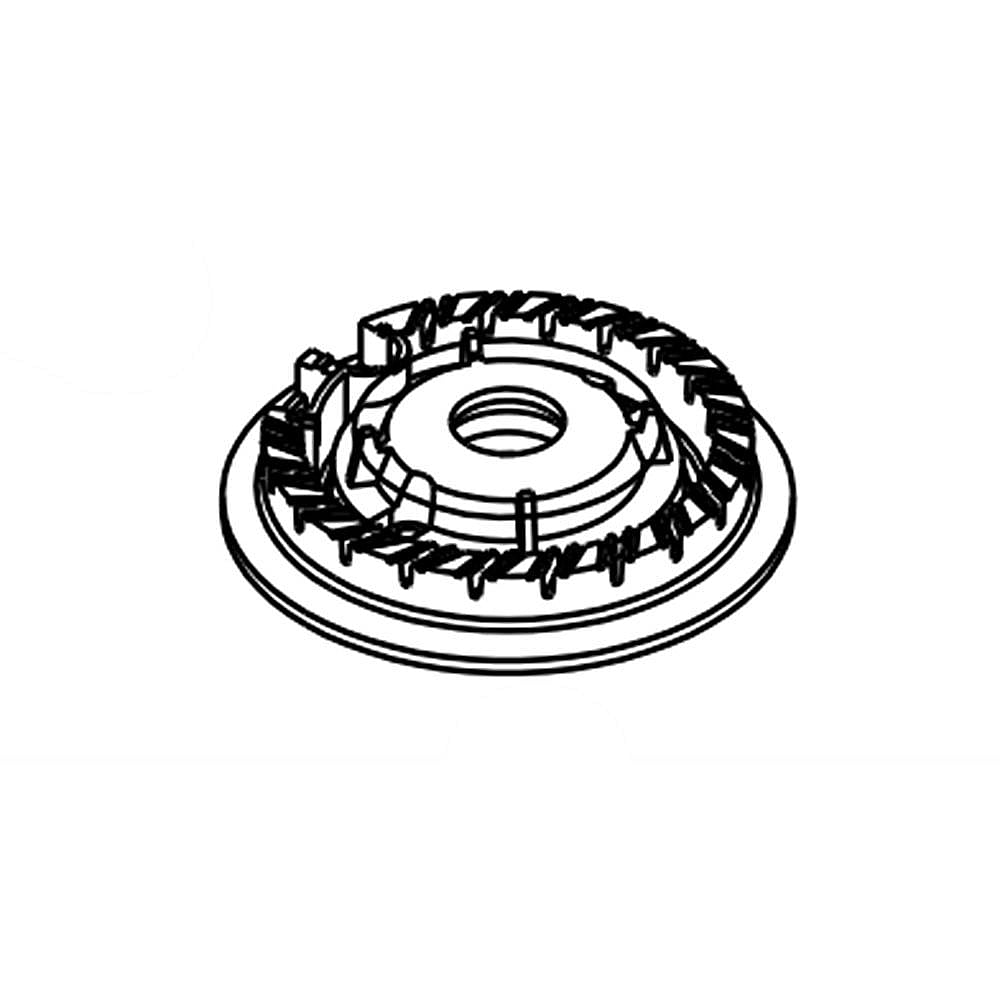 Part #w11435630, Range Surface Burner Head Kit (Replaces W11352018) / 5.00 x 5.00 x 1.00