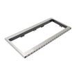 Microwave Door Outer Panel Trim Kit for KitchenAid KMBT5011KSS01 - Part W11451308