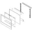 Wall Oven Door Outer Panel Assembly (black) W11455427