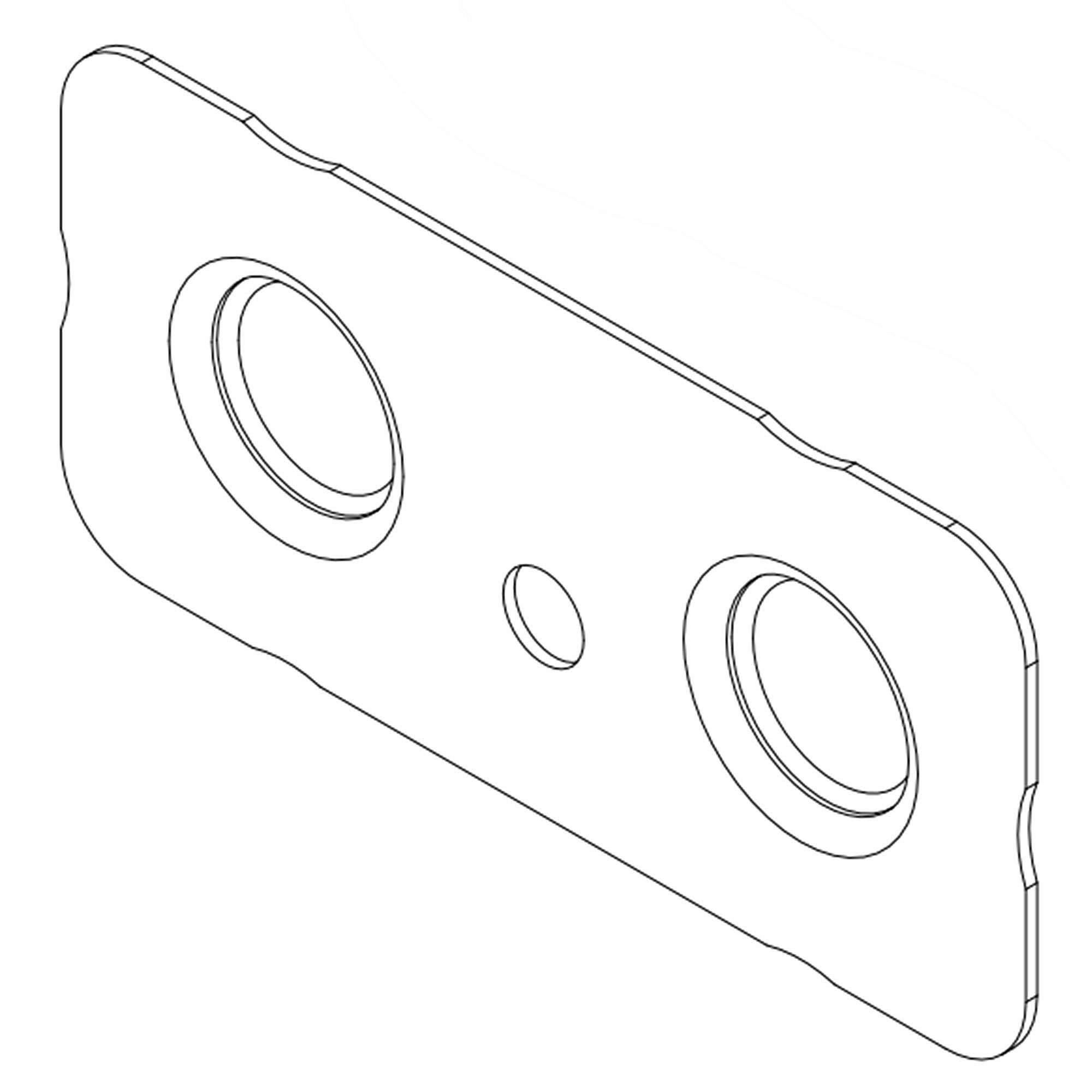 Part #w11489860, Ring Element / 2.50 x 1.25 x 0.11
