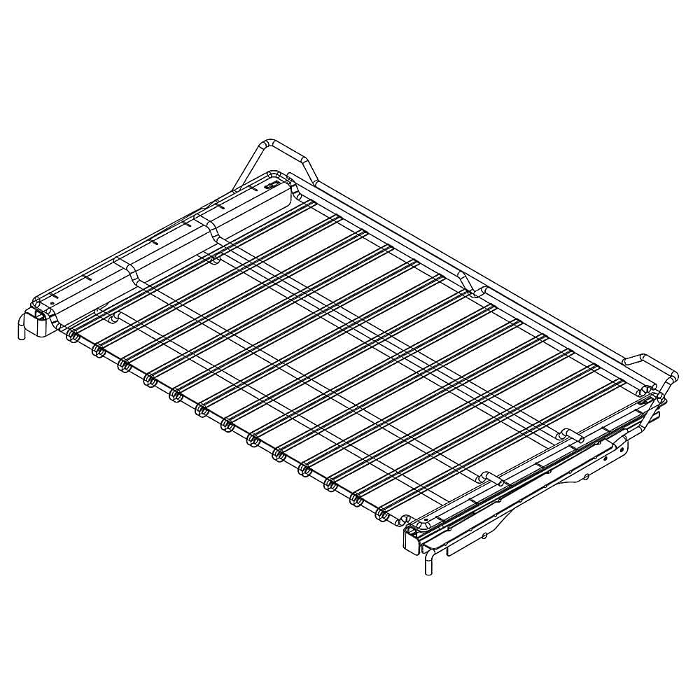 Part #w11496903, Range Oven Sliding Rack (Replaces W11108464) / 31.00 x 16.00 x 3.50