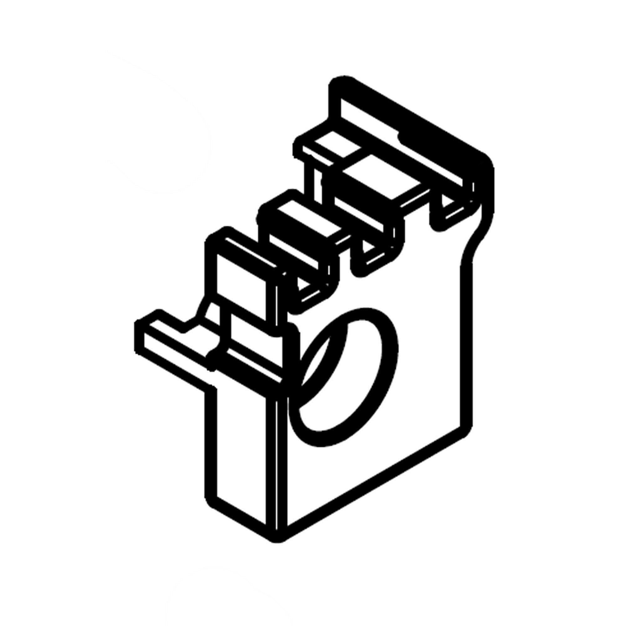 Jenn-Air Part #w11509863, Support Oven | 1.25 x 1.25 x 1.00