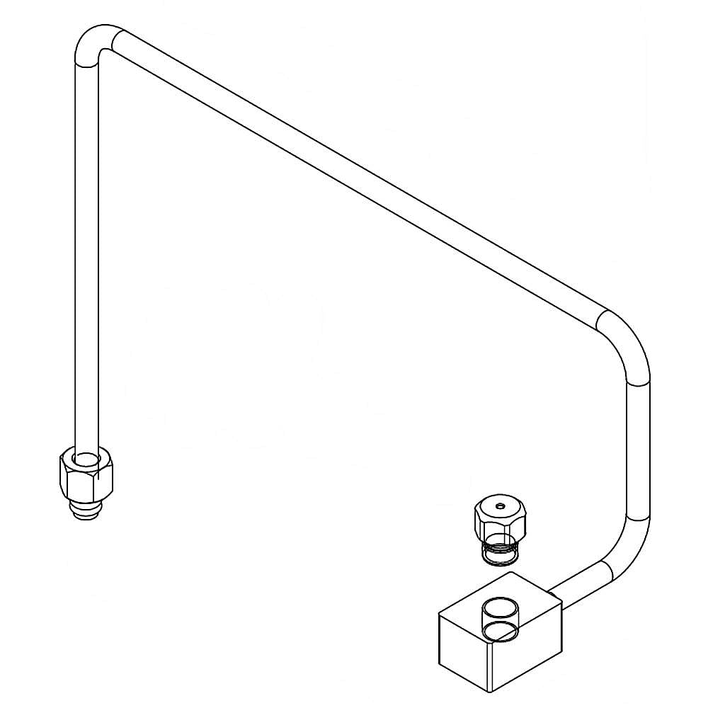Photo of Part #w11522777, Holder-Orf | 10.00 x 10.00 x 3.00 from Repair Parts Direct