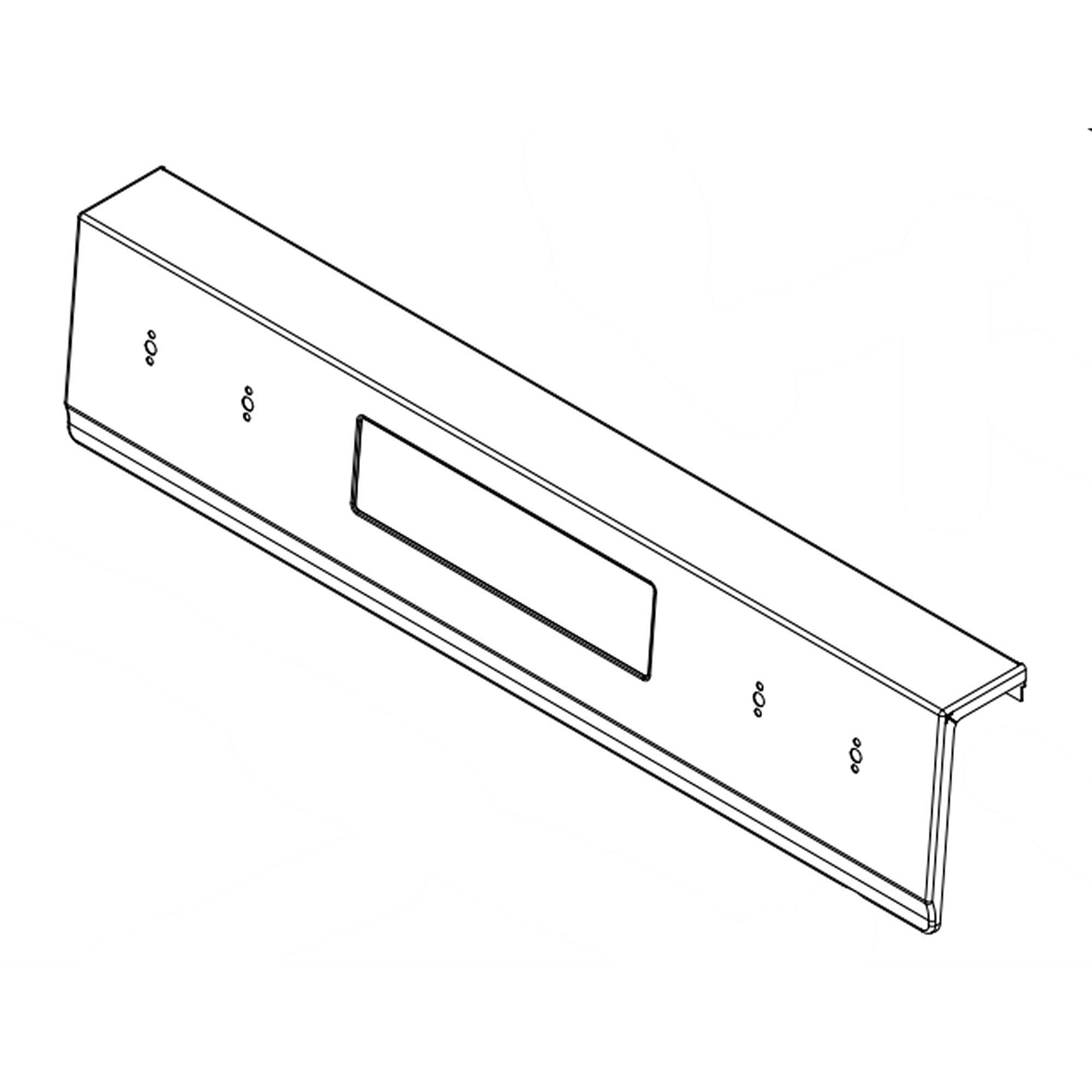 Part #w11531750, Console, sw, g / 31.00 x 8.50 x 4.00