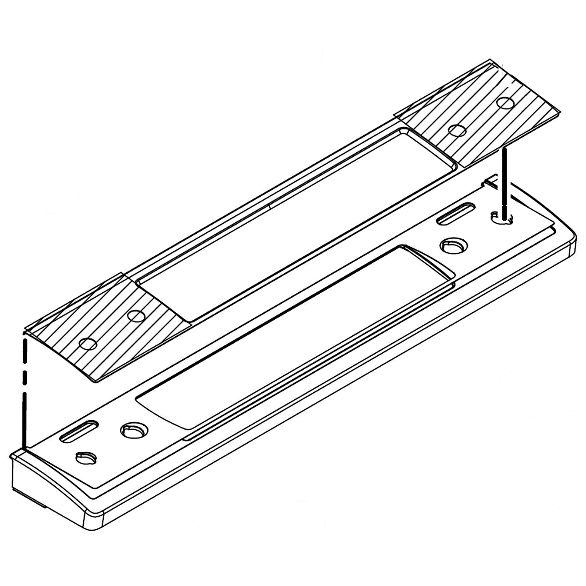 Part #w11542195, Console Asm / 31.50 x 6.50 x 3.00