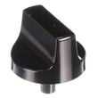 Range Surface Burner Knob (black) for Whirlpool WEG515S0FW2 - Part W11544663