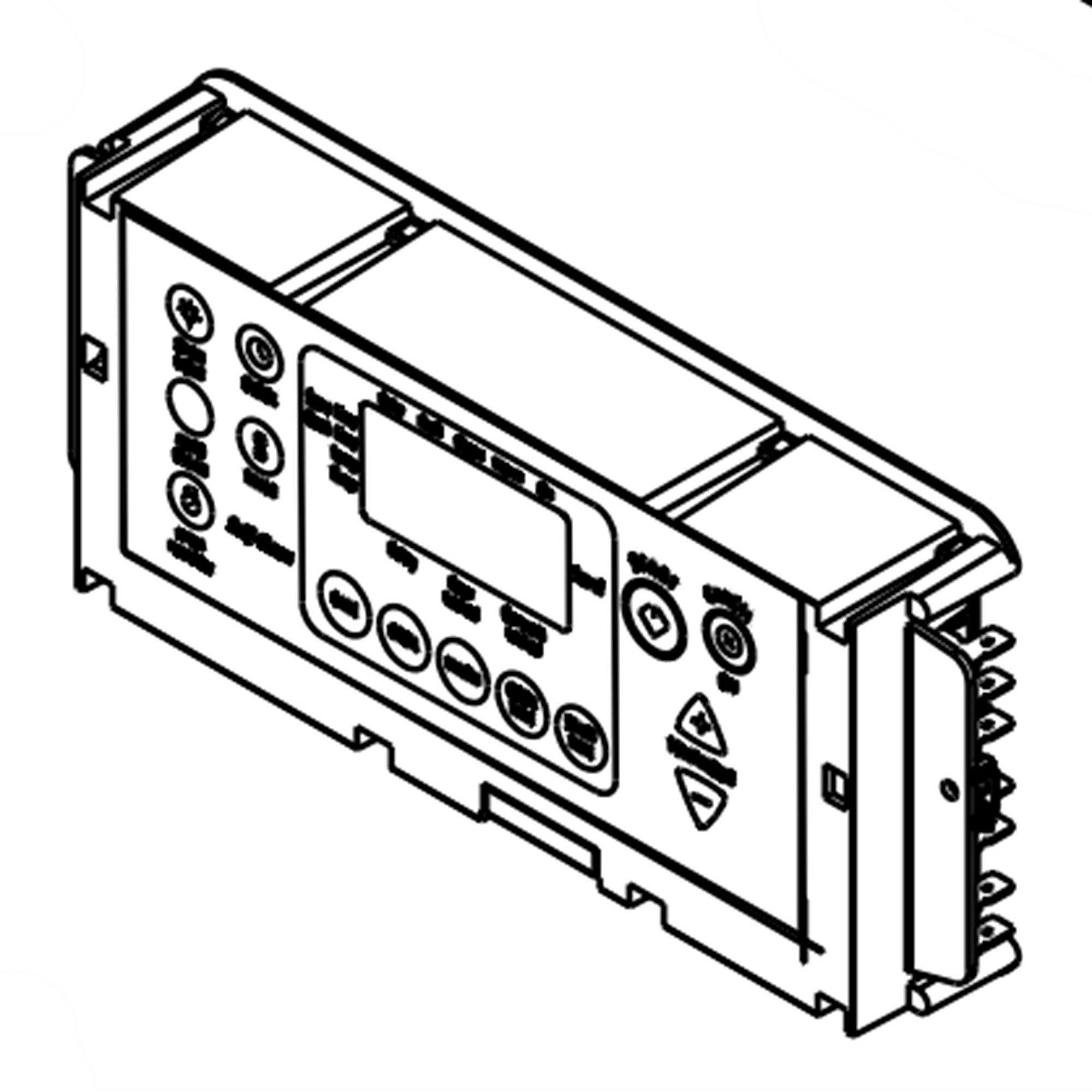 Part #w11548762, Whirlpool Range Oven Control Board